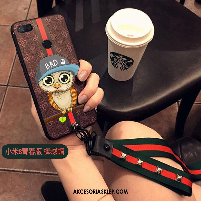 Futerał Xiaomi Mi 8 Lite Modna Marka Nowy Długie Silikonowe Ochraniacz Etui Na Sprzedaż