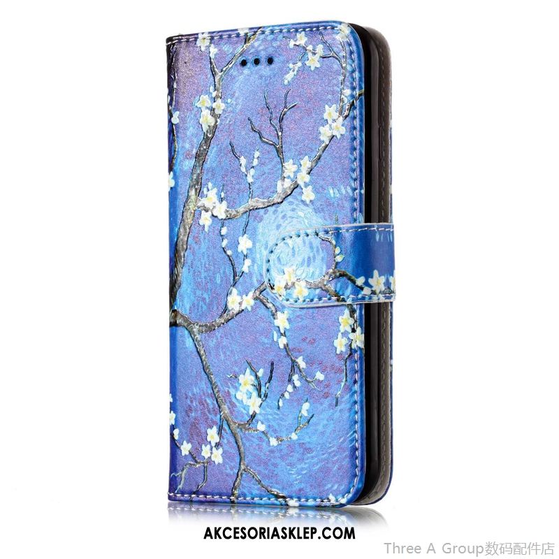 Futerał Xiaomi Mi 8 Lite Skórzany Futerał Relief All Inclusive Telefon Komórkowy Purpurowy Obudowa Oferta