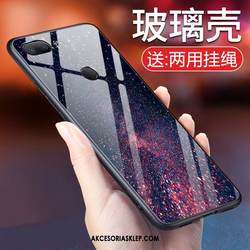 Futerał Xiaomi Mi 8 Lite Wiatr Osobowość Jasny Szkło Ochraniacz Obudowa Tanie