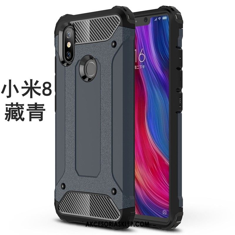 Futerał Xiaomi Mi 8 Miękki Szary Anti-fall All Inclusive Silikonowe Obudowa Tanie