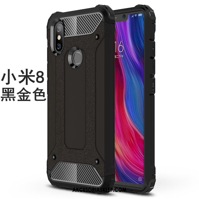 Futerał Xiaomi Mi 8 Miękki Szary Anti-fall All Inclusive Silikonowe Obudowa Tanie