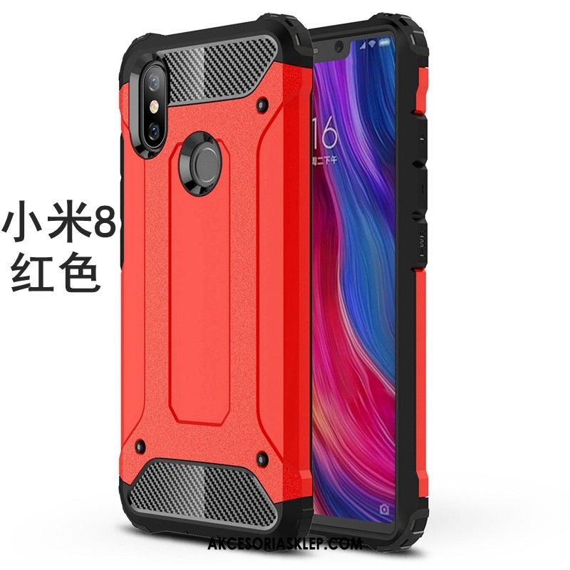 Futerał Xiaomi Mi 8 Miękki Szary Anti-fall All Inclusive Silikonowe Obudowa Tanie