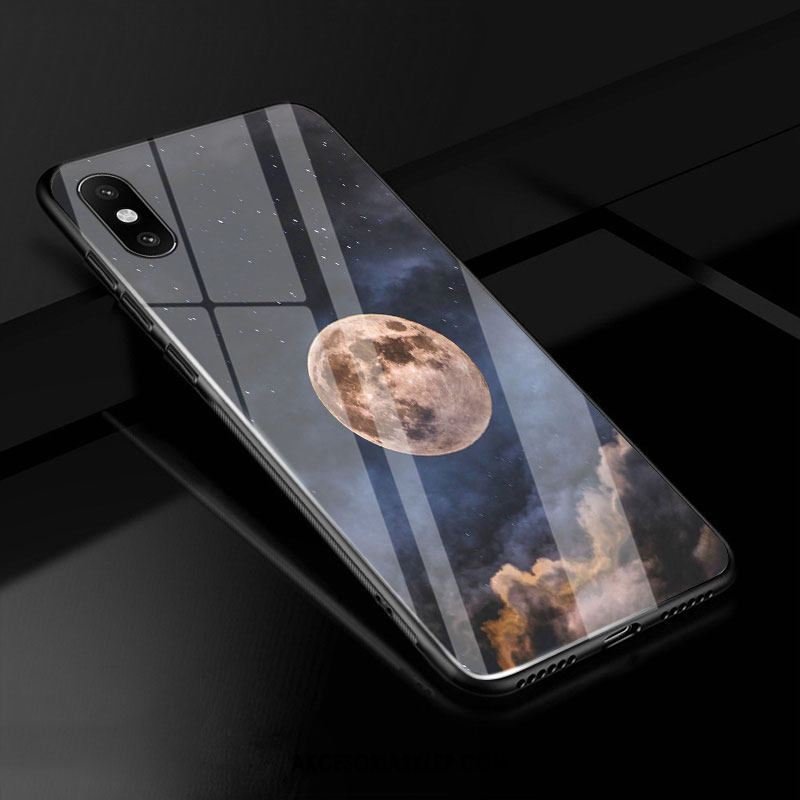 Futerał Xiaomi Mi 8 Pro Kreatywne Niebieski Tendencja Szkło Hartowane All Inclusive Obudowa Tanie