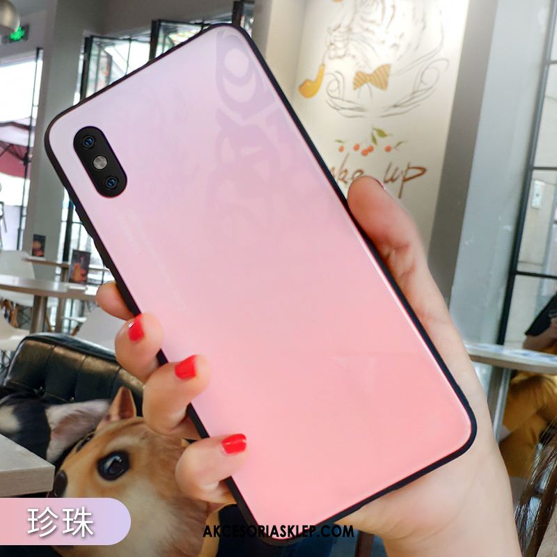 Futerał Xiaomi Mi 8 Pro Miękki Kolor Gradientu Mały Silikonowe Kolorowe Pokrowce Kup