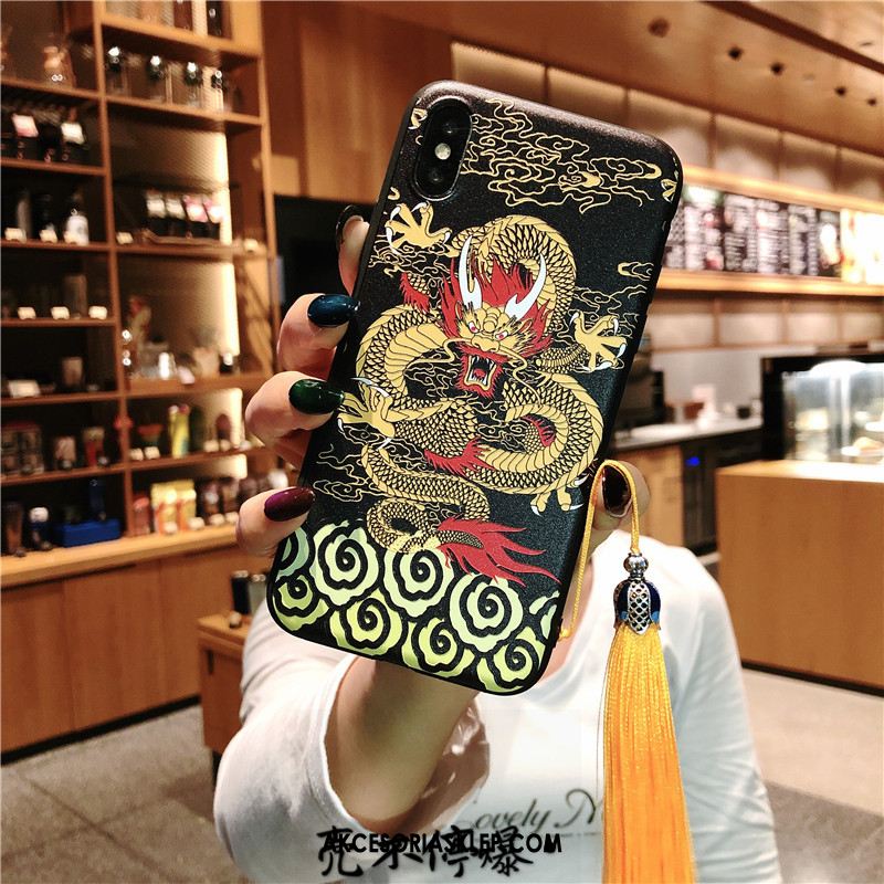 Futerał Xiaomi Mi 8 Pro Pałac Zielony Chiński Styl Telefon Komórkowy Relief Pokrowce Kup