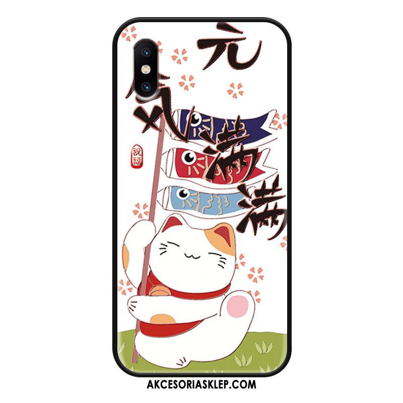 Futerał Xiaomi Mi 8 Pro Piękny Telefon Komórkowy Kotek Wiszące Ozdoby Nubuku Pokrowce Sklep