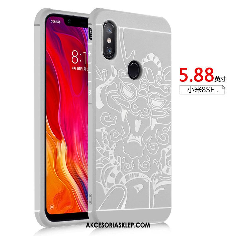 Futerał Xiaomi Mi 8 Se Obrzeża Silikonowe Anti-fall Mały Balon Obudowa Online