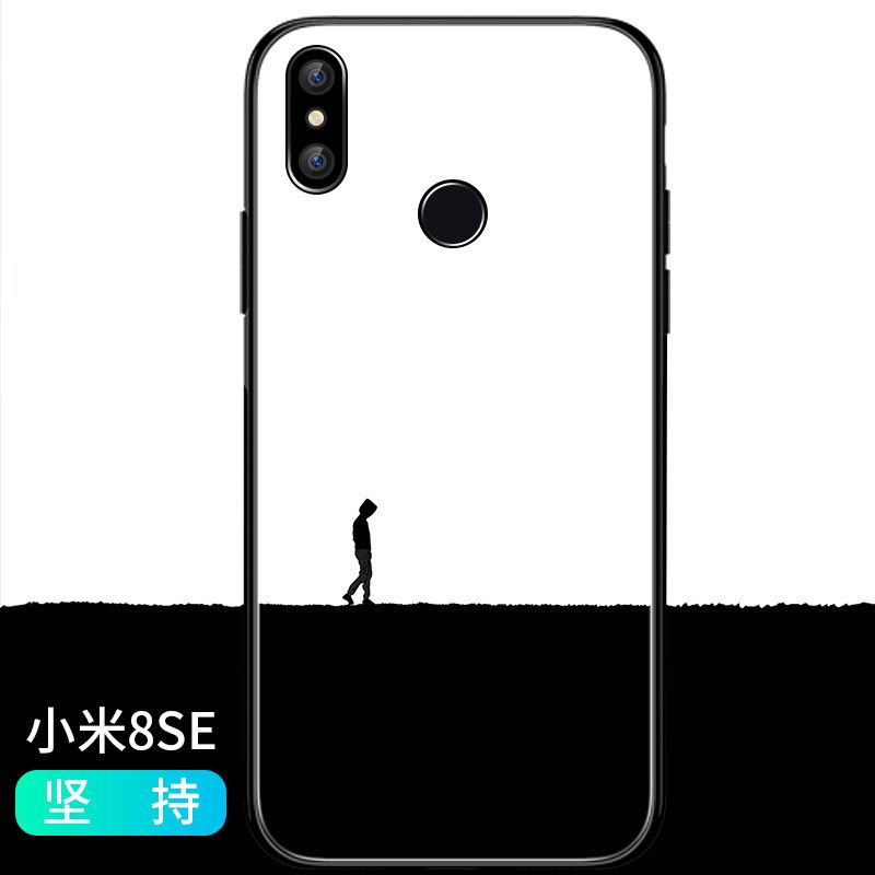 Futerał Xiaomi Mi 8 Se Szkło All Inclusive Osobowość Kolor Cienkie Obudowa Sklep