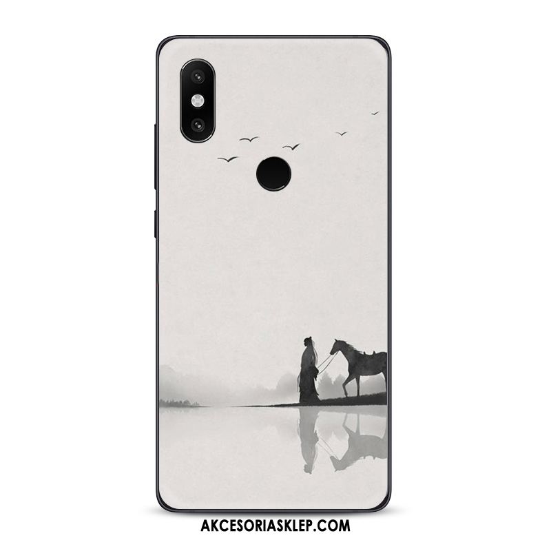 Futerał Xiaomi Mi 8 Se Telefon Komórkowy Szary Mały Chiński Styl Miękki Obudowa Tanie