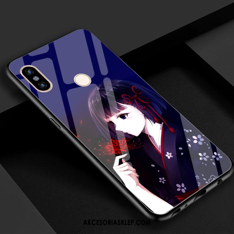 Futerał Xiaomi Mi 8 Szkło Hartowane Biały Czerwony Kreatywne Mały Obudowa Sklep