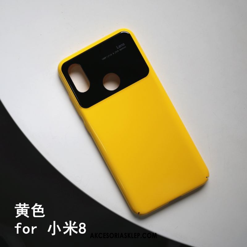 Futerał Xiaomi Mi 8 Telefon Komórkowy Żółty Cienkie Szkło Bambus Pokrowce Kup