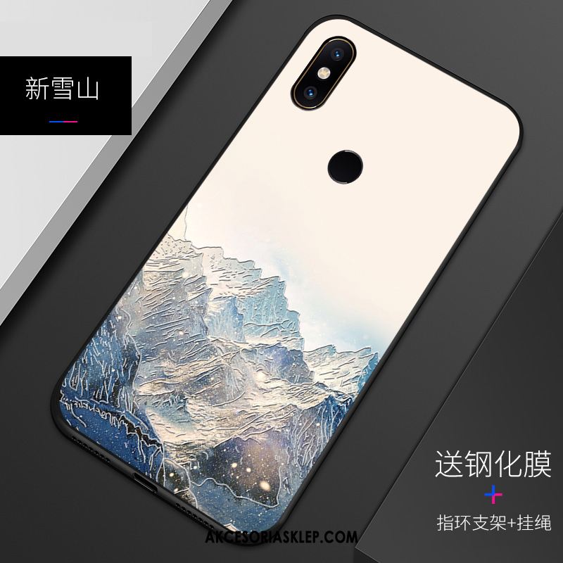 Futerał Xiaomi Mi 8 Tendencja Relief Mały Ochraniacz Nubuku Etui Kup