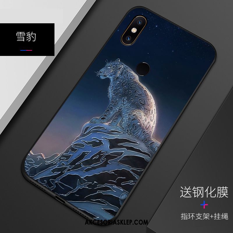 Futerał Xiaomi Mi 8 Tendencja Relief Mały Ochraniacz Nubuku Etui Kup