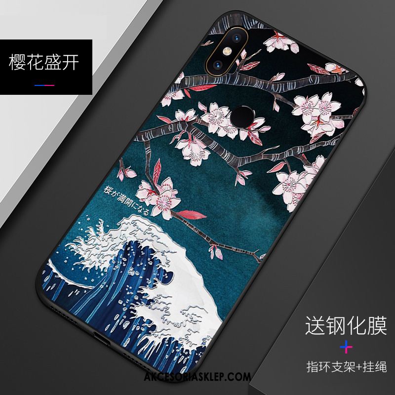 Futerał Xiaomi Mi 8 Tendencja Relief Mały Ochraniacz Nubuku Etui Kup