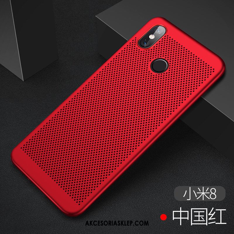 Futerał Xiaomi Mi 8 Wzór Czarny Nowy Anti-fall Trudno Obudowa Tanie