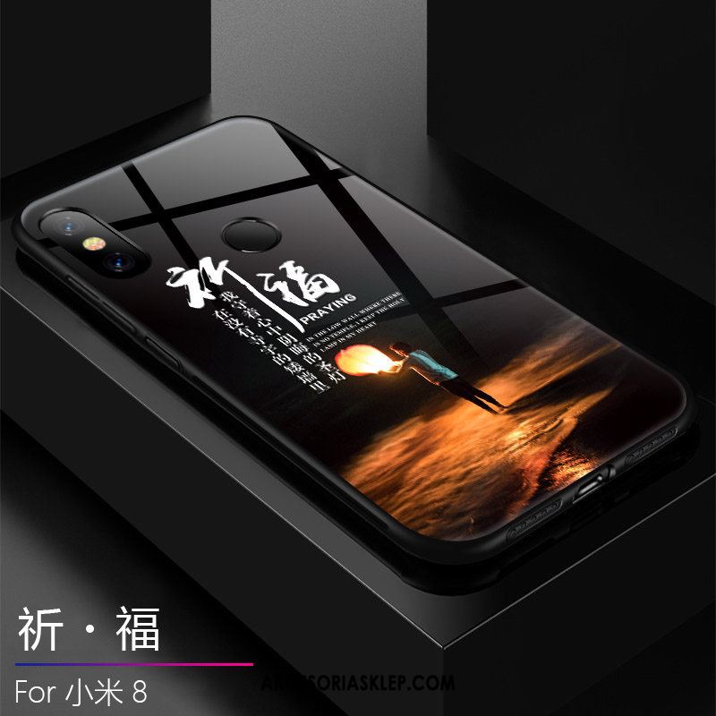 Futerał Xiaomi Mi 8 Świecące Telefon Komórkowy Trudno Modna Marka Ochraniacz Etui Dyskont
