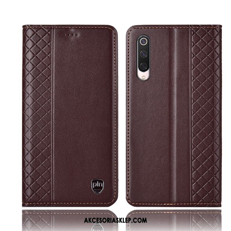 Futerał Xiaomi Mi 9 Lite Czerwony Ochraniacz Czarny W Kratę Mały Obudowa Tanie