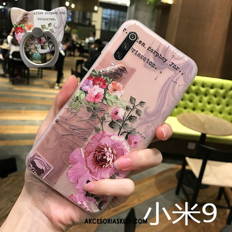 Futerał Xiaomi Mi 9 Mały Miękki Vintage Ochraniacz Chiński Styl Obudowa Tanie