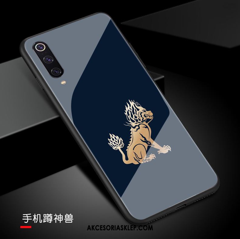 Futerał Xiaomi Mi 9 Silikonowe Lustro Telefon Komórkowy Niebieski Mały Pokrowce Sprzedam