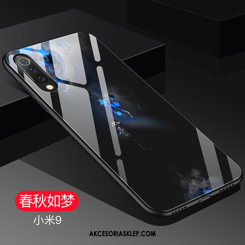 Futerał Xiaomi Mi 9 Szkło Mały Tendencja Czerwony Netto Czarny Obudowa Sklep
