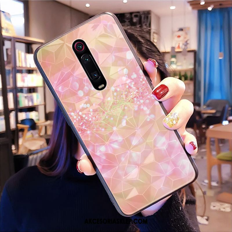 Futerał Xiaomi Mi 9t Pro Dostosowane Czerwony Anti-fall Wzór Telefon Komórkowy Etui Tanie