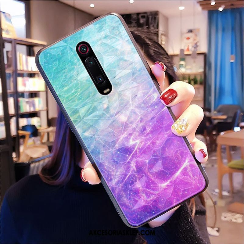 Futerał Xiaomi Mi 9t Pro Dostosowane Czerwony Anti-fall Wzór Telefon Komórkowy Etui Tanie