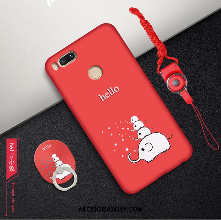 Futerał Xiaomi Mi A1 Oryginalny Eleganckie Telefon Komórkowy Miękki Czerwony Etui Sklep