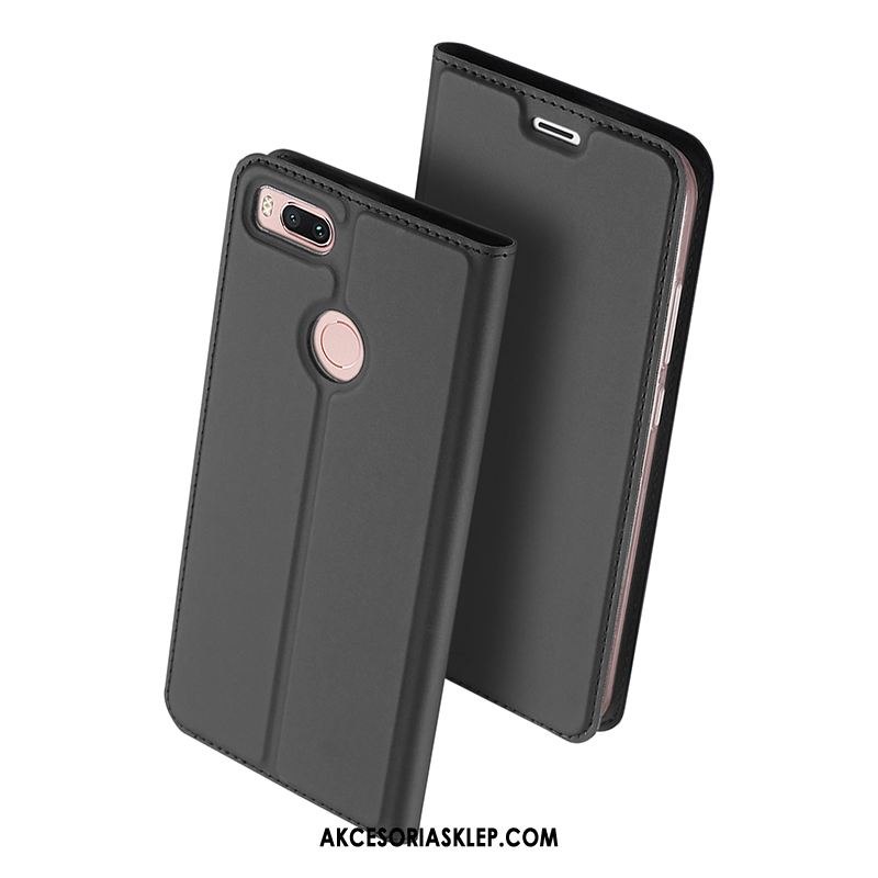 Futerał Xiaomi Mi A1 Wspornik All Inclusive Ciemno Niebieski Biznes Cienka Etui Kup