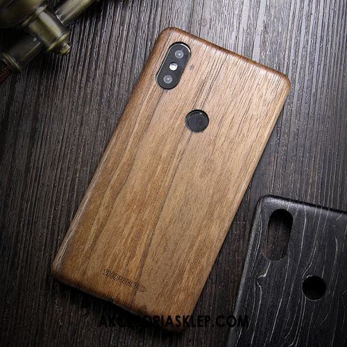 Futerał Xiaomi Mi A2 Drewniany Z Litego Drewna Kreatywne Nowy Anti-fall Etui Sprzedam