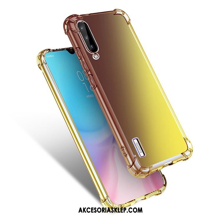 Futerał Xiaomi Mi A3 Miękki Anti-fall Gradient Mały Tęcza Etui Tanie