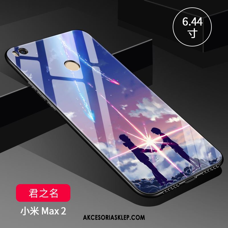 Futerał Xiaomi Mi Max 2 Anti-fall Mały Nubuku Niebieski Kreatywne Etui Sklep