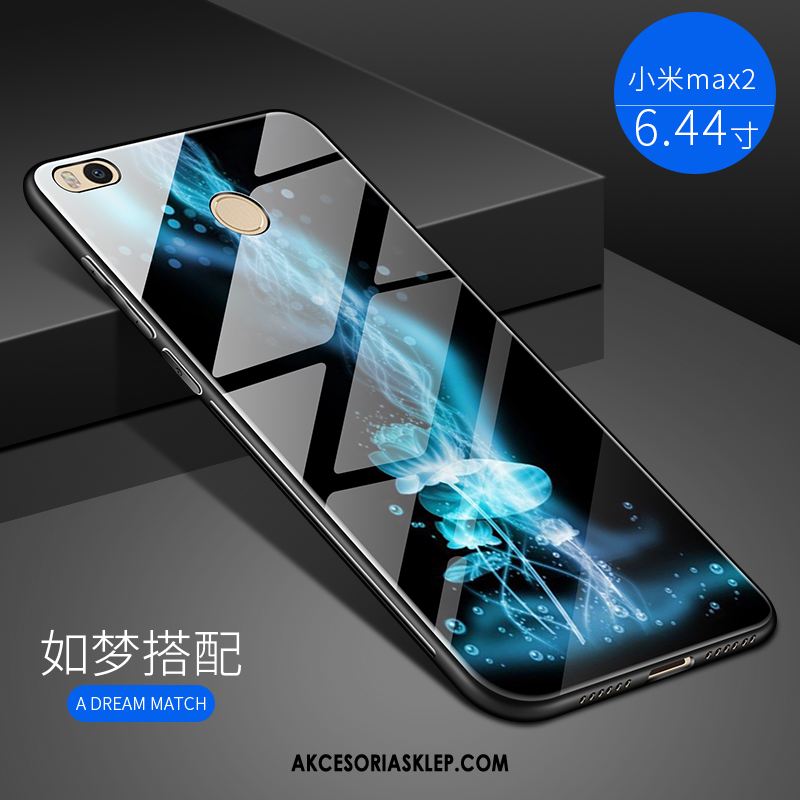 Futerał Xiaomi Mi Max 2 Lustro Mały Niebieski Ochraniacz Telefon Komórkowy Obudowa Online