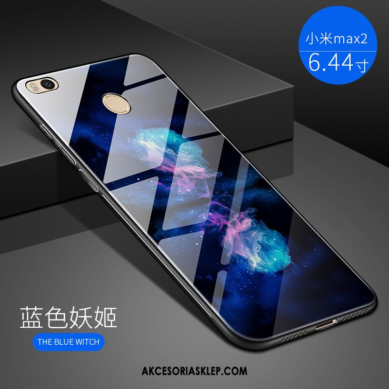 Futerał Xiaomi Mi Max 2 Lustro Mały Niebieski Ochraniacz Telefon Komórkowy Obudowa Online