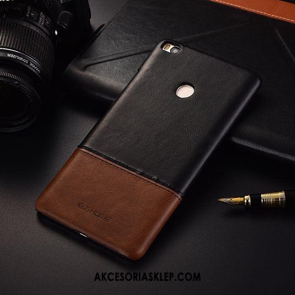Futerał Xiaomi Mi Max 2 Mały Prawdziwa Skóra Biznes Ochraniacz Cienkie Etui Sklep