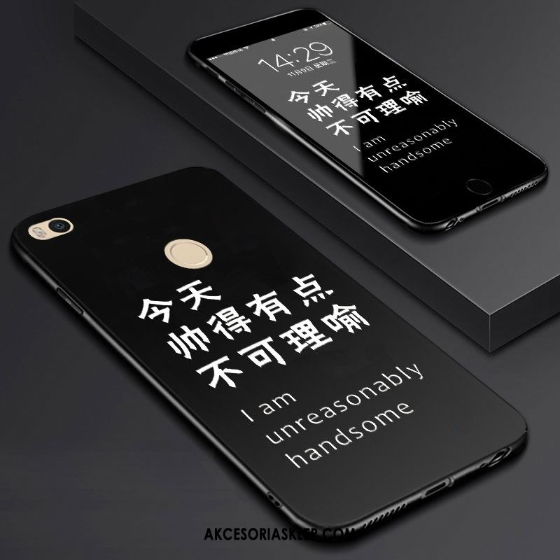 Futerał Xiaomi Mi Max 2 Moda Czarny Anti-fall Telefon Komórkowy Miękki Obudowa Sklep