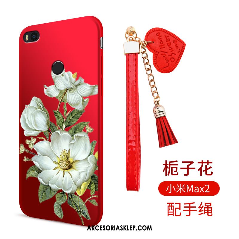 Futerał Xiaomi Mi Max 2 Telefon Komórkowy Miękki All Inclusive Anti-fall Czerwony Obudowa Kupię