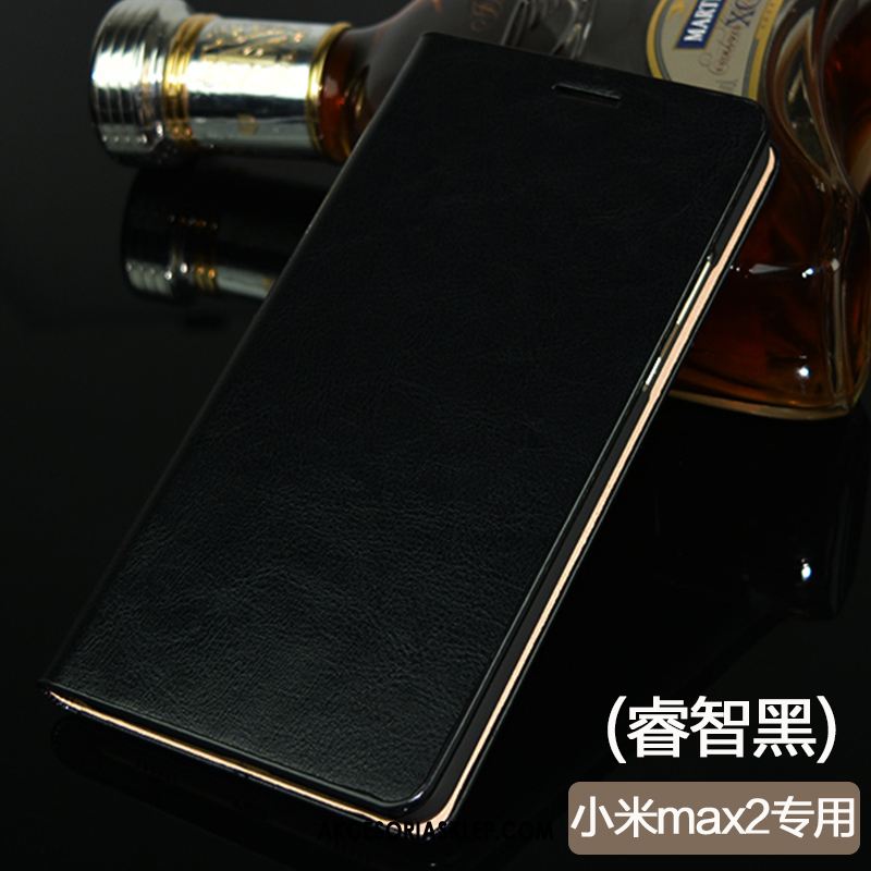 Futerał Xiaomi Mi Max 2 Złoto Mały Telefon Komórkowy Prawdziwa Skóra Anti-fall Kup