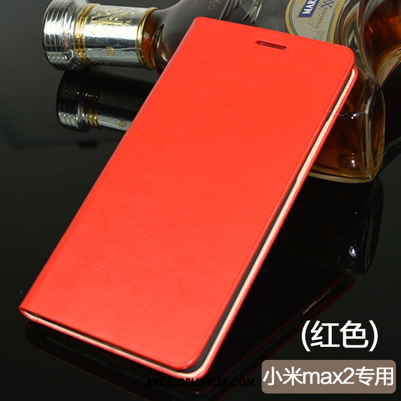 Futerał Xiaomi Mi Max 2 Złoto Mały Telefon Komórkowy Prawdziwa Skóra Anti-fall Kup