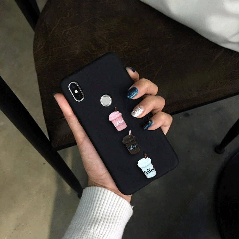 Futerał Xiaomi Mi Max 3 Anti-fall Nubuku Telefon Komórkowy All Inclusive Różowe Tanie