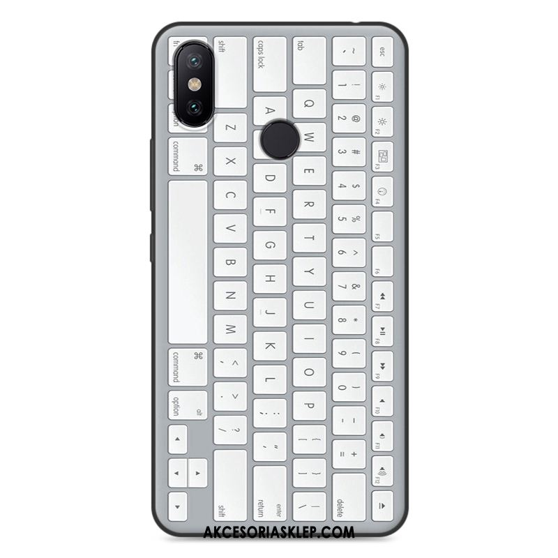Futerał Xiaomi Mi Max 3 Mały Anti-fall Ochraniacz Biały Silikonowe Etui Oferta