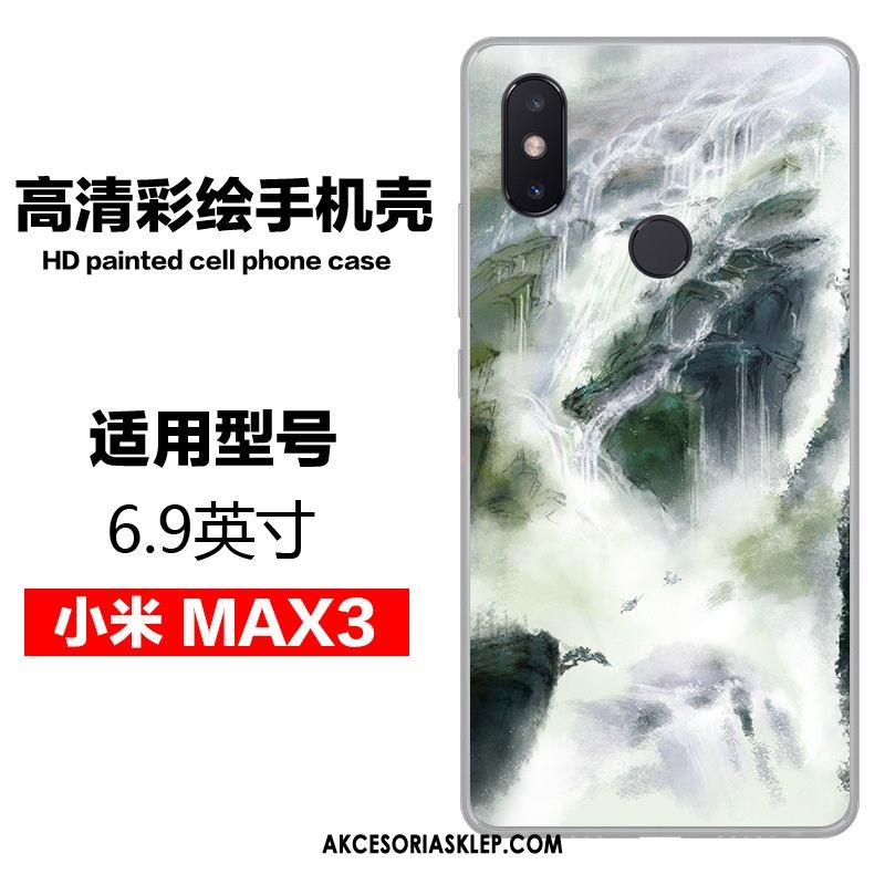Futerał Xiaomi Mi Max 3 Wiatr Osobowość Mały Niebieski Kreatywne Pokrowce Sprzedam