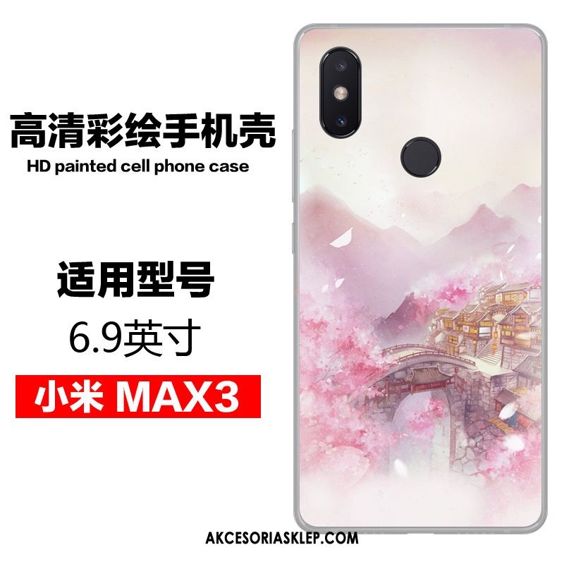 Futerał Xiaomi Mi Max 3 Wiatr Osobowość Mały Niebieski Kreatywne Pokrowce Sprzedam