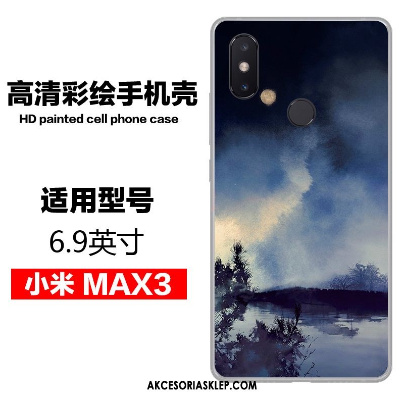 Futerał Xiaomi Mi Max 3 Wiatr Osobowość Mały Niebieski Kreatywne Pokrowce Sprzedam