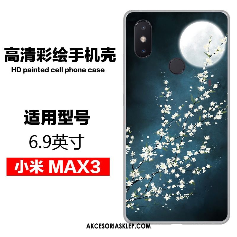 Futerał Xiaomi Mi Max 3 Wiatr Osobowość Mały Niebieski Kreatywne Pokrowce Sprzedam