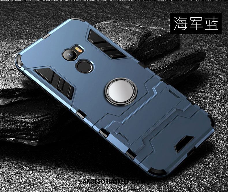Futerał Xiaomi Mi Mix 2 Gruba Niebieski Anti-fall Ring Magnetyzm Pokrowce Kupię