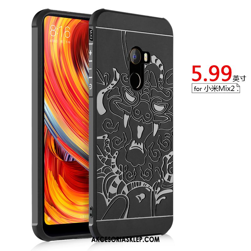 Futerał Xiaomi Mi Mix 2 Ochraniacz Silikonowe Miękki Tendencja Relief Obudowa Dyskont