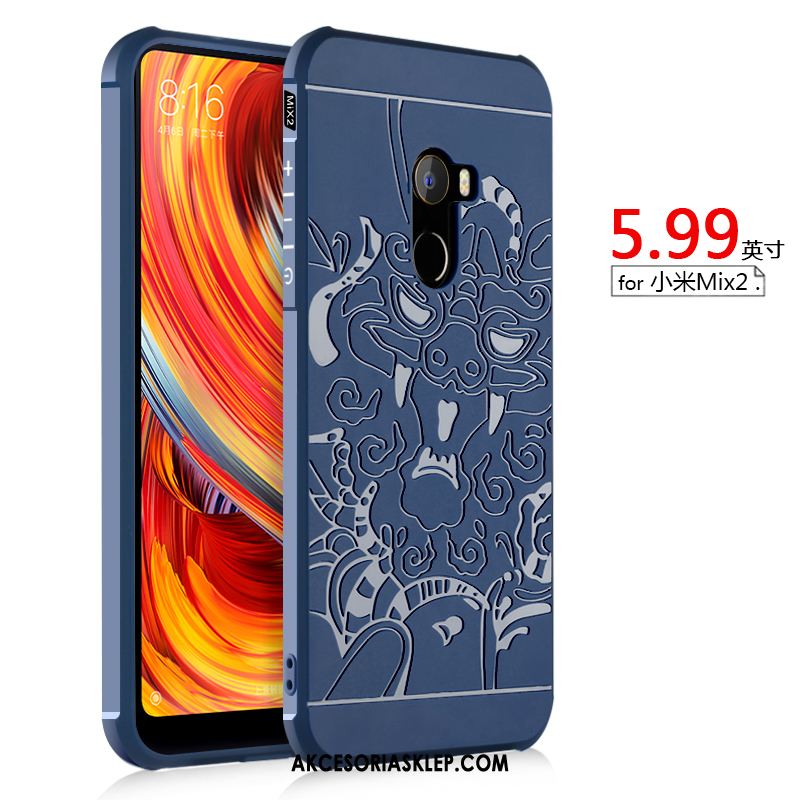 Futerał Xiaomi Mi Mix 2 Ochraniacz Silikonowe Miękki Tendencja Relief Obudowa Dyskont