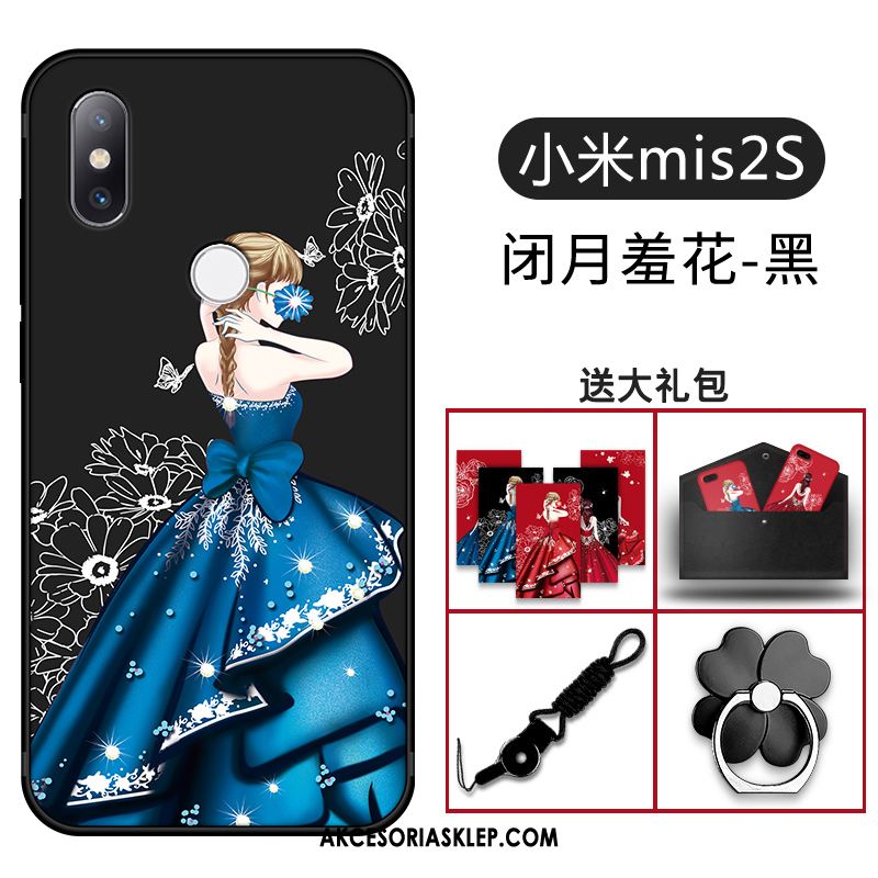 Futerał Xiaomi Mi Mix 2s All Inclusive Telefon Komórkowy Kreatywne Czarny Silikonowe Obudowa Sklep