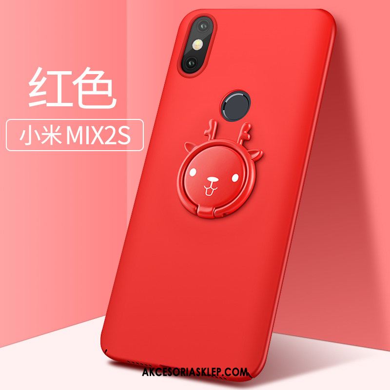 Futerał Xiaomi Mi Mix 2s Czerwony Netto Kreatywne Osobowość Telefon Komórkowy Mały Obudowa Sklep