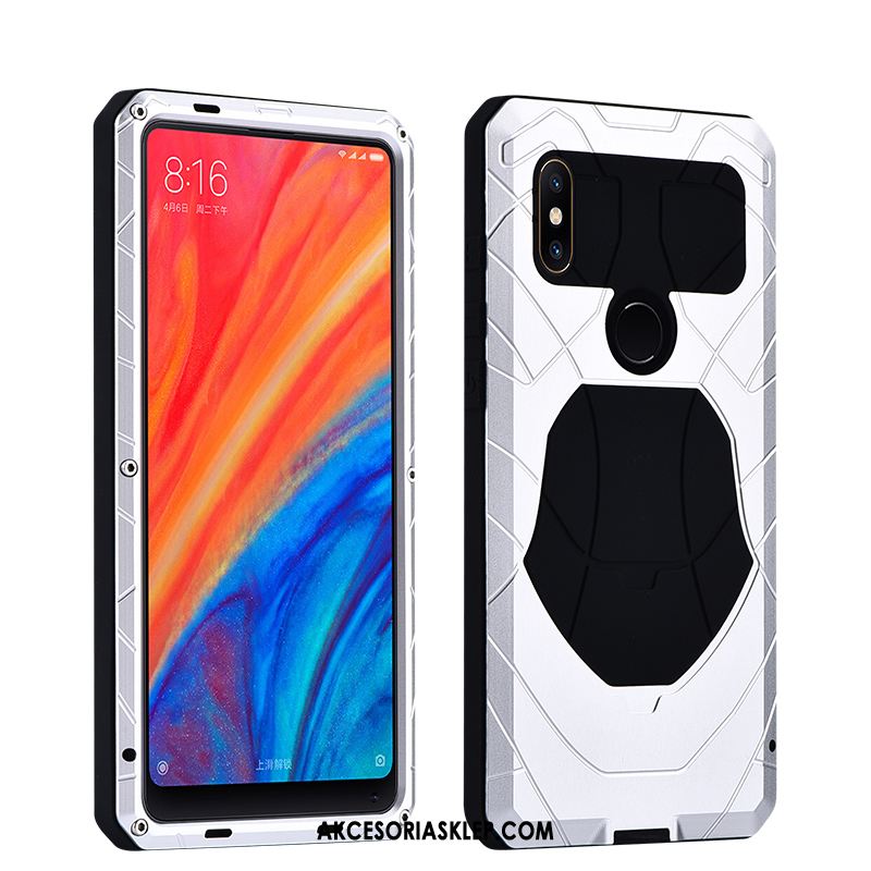 Futerał Xiaomi Mi Mix 2s Niebieski Trzy Mechanizmy Obronne Mały Ochraniacz All Inclusive Etui Sprzedam